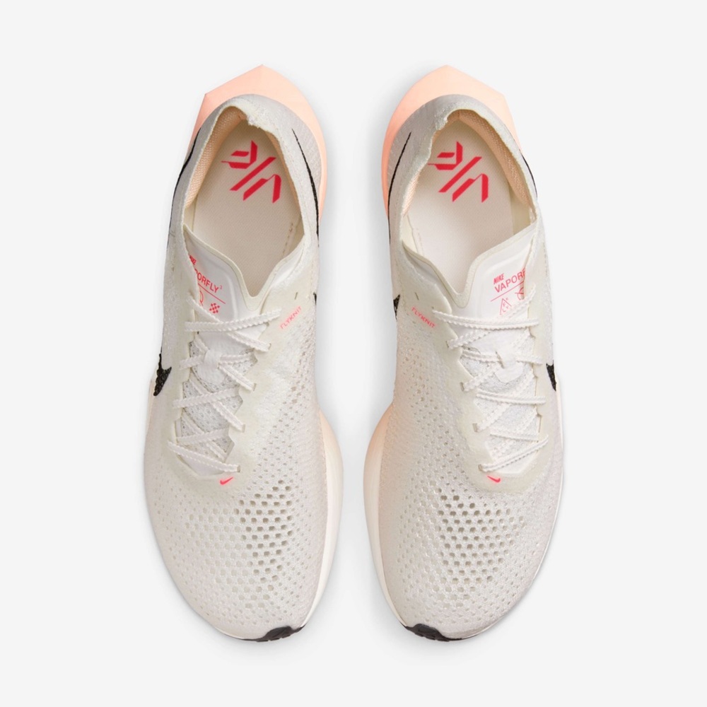 Nike Men's ZoomX VaporFly Next% 3 Shoes Size 12 Sail Crimson Tint DV4129-103 NEW - Picture 5 of 8
